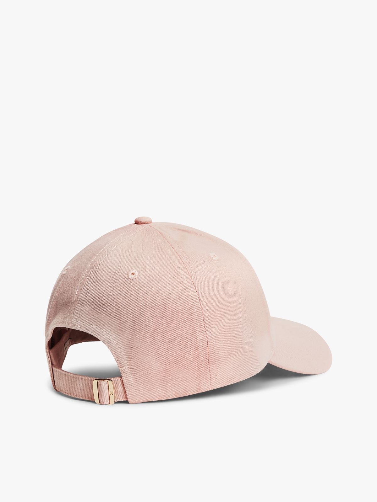 Chic TH Monogram Plaque Baseball Cap — Pink