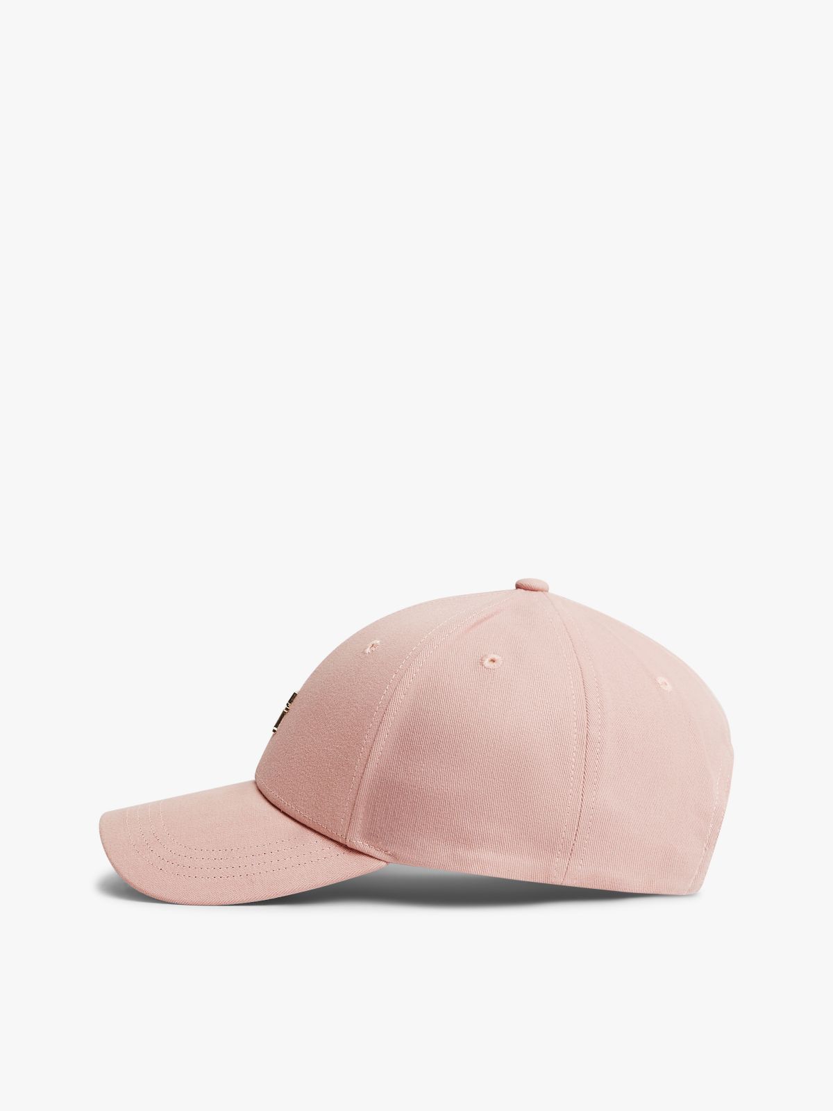 Chic TH Monogram Plaque Baseball Cap — Pink