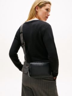 Webbing Crossbody Camera Bag — Black 5