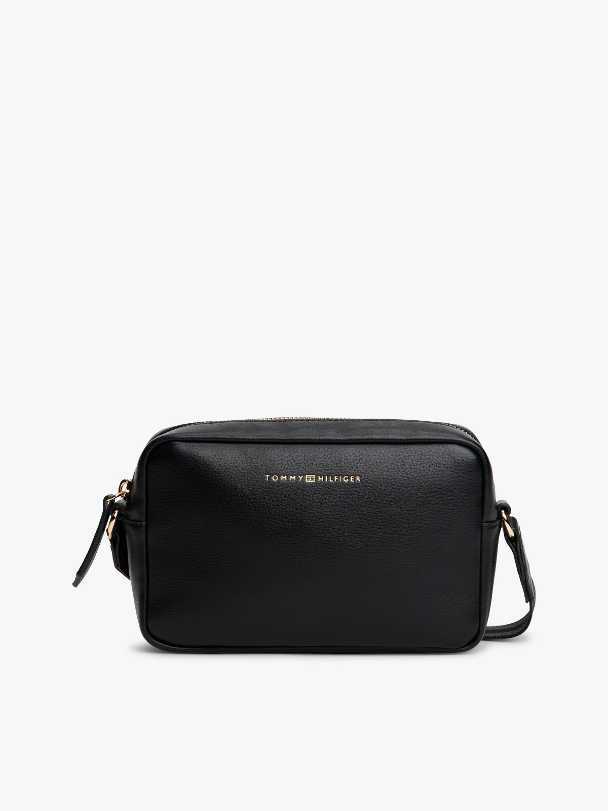 Webbing Crossbody Camera Bag — Black