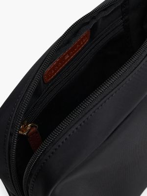 black th monogram crossbody camera bag for women tommy hilfiger