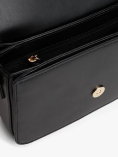 TH Monogram Flap Crossbody Bag — Black 4