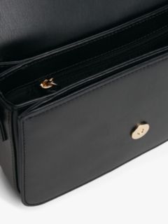TH Monogram Flap Crossbody Bag — Black 8