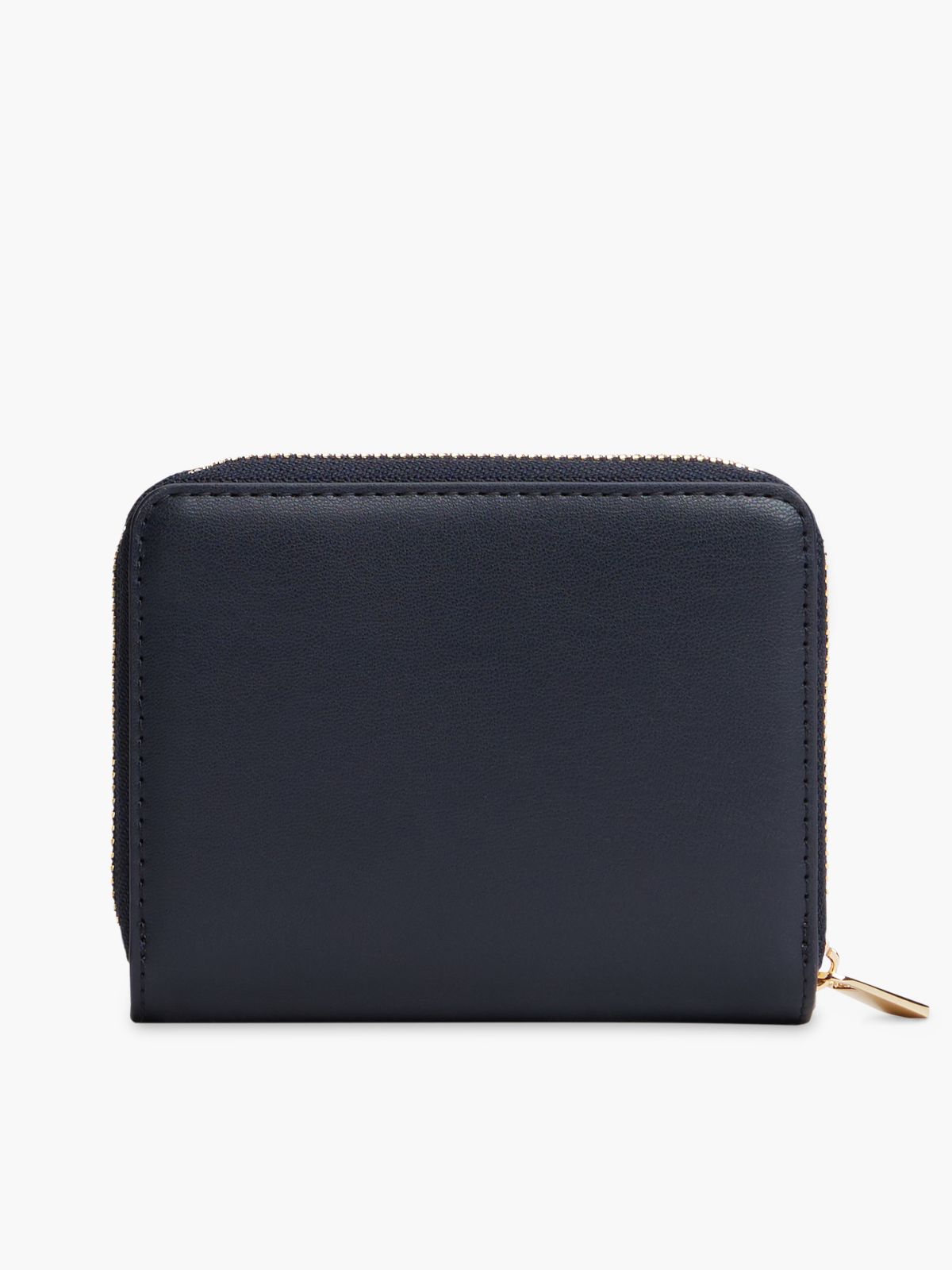 Hilfiger Icon Zip-Around Flap Wallet — Blue