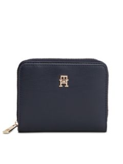 Hilfiger Icon Zip-Around Flap Wallet — Blue 1