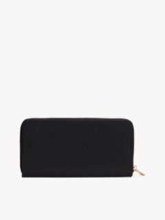 Soft Zip-Around Wallet — Black 2