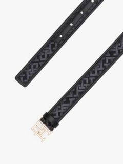 Modern TH Monogram Jacquard Belt — Black 2