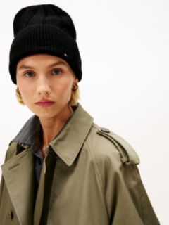Hilfiger Flag Fluffy Beanie With Wool — Black 4