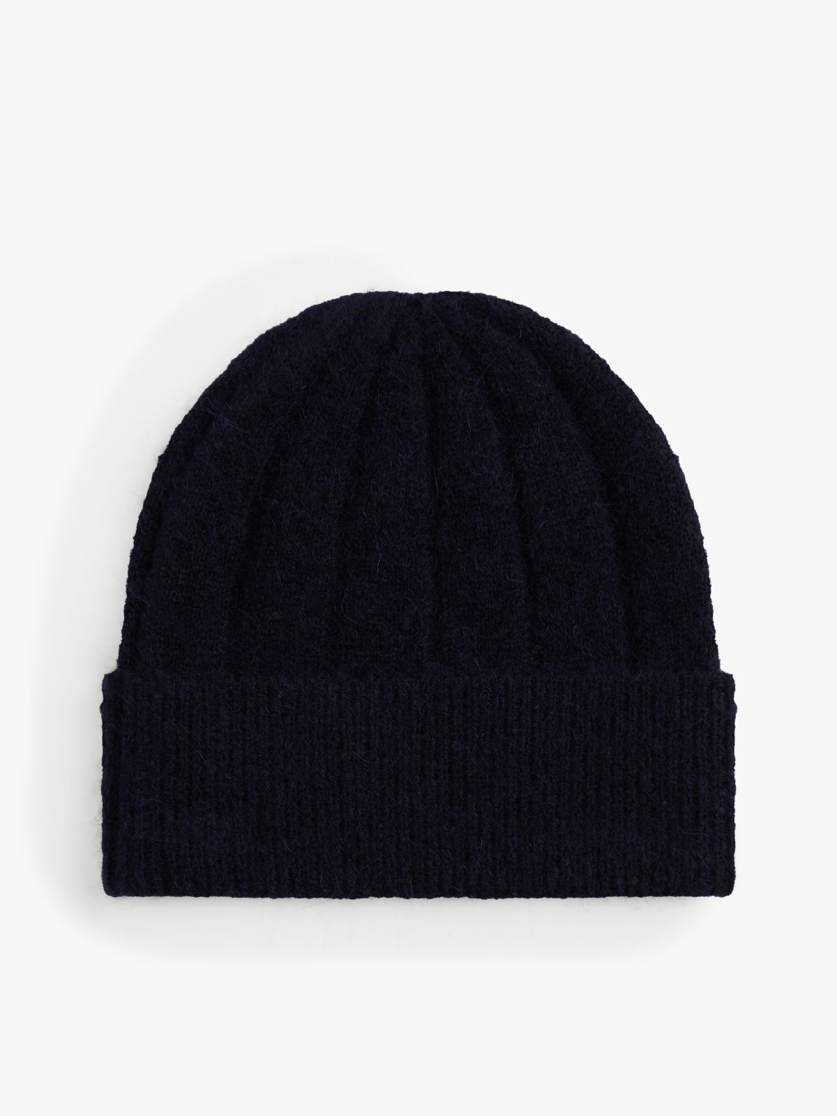 Hilfiger Flag Fluffy Beanie With Wool — Blue