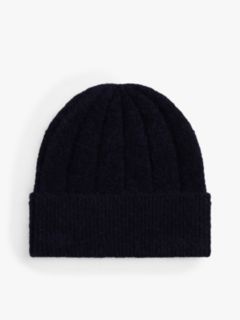 Hilfiger Flag Fluffy Beanie With Wool — Blue 2