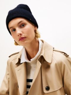 Hilfiger Flag Fluffy Beanie With Wool — Blue 4