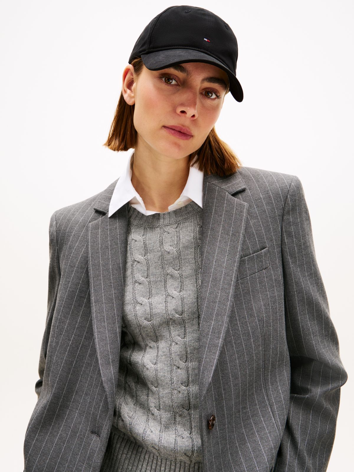 Hilfiger Flag Soft Baseball Cap — Black