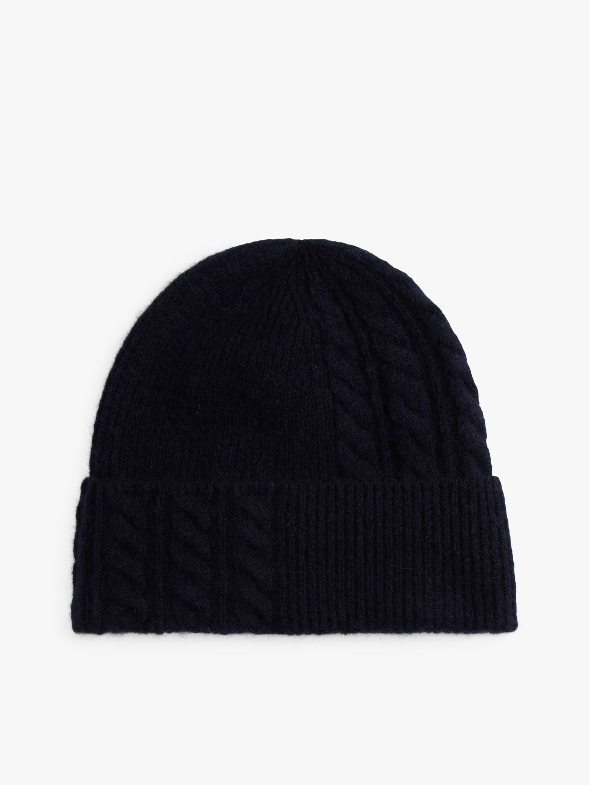 Chic Fluffy Beanie With Wool — Blue