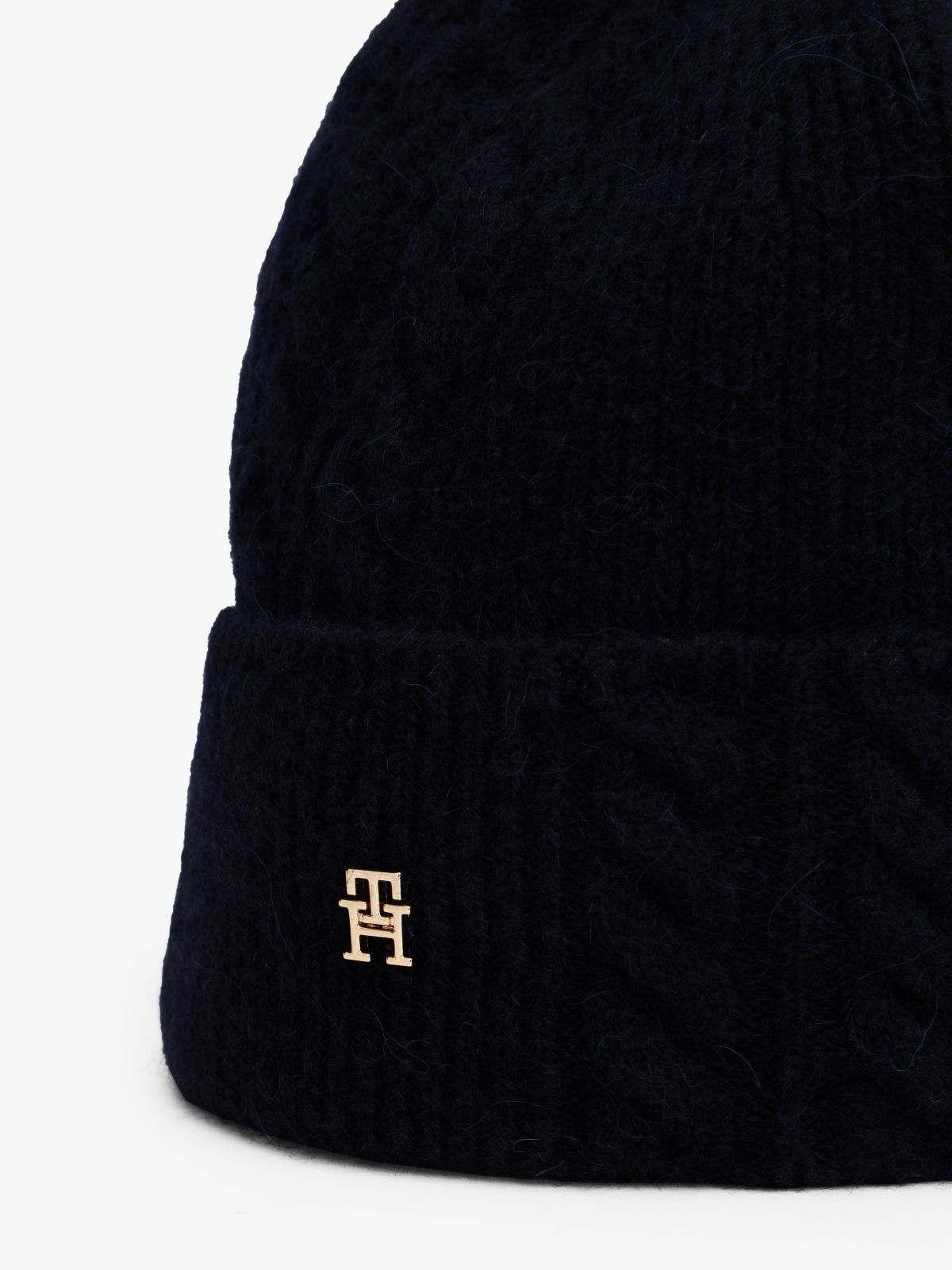 Chic Fluffy Beanie With Wool — Blue