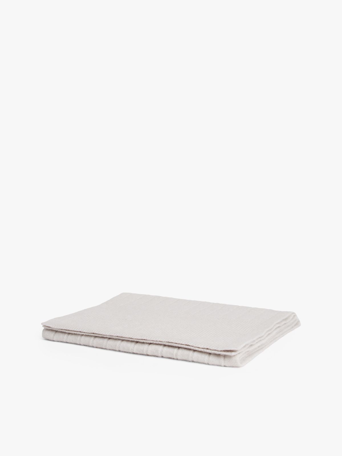 Hilfiger Flag Fluffy Scarf With Wool — White