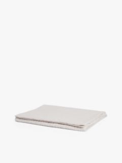Hilfiger Flag Fluffy Scarf With Wool — White 3