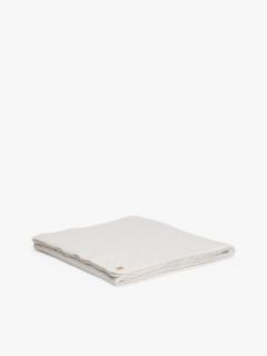 Chic Cable Knit Fluffy Scarf — White 3