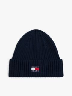 Heritage Logo Knit Beanie — Blue 1