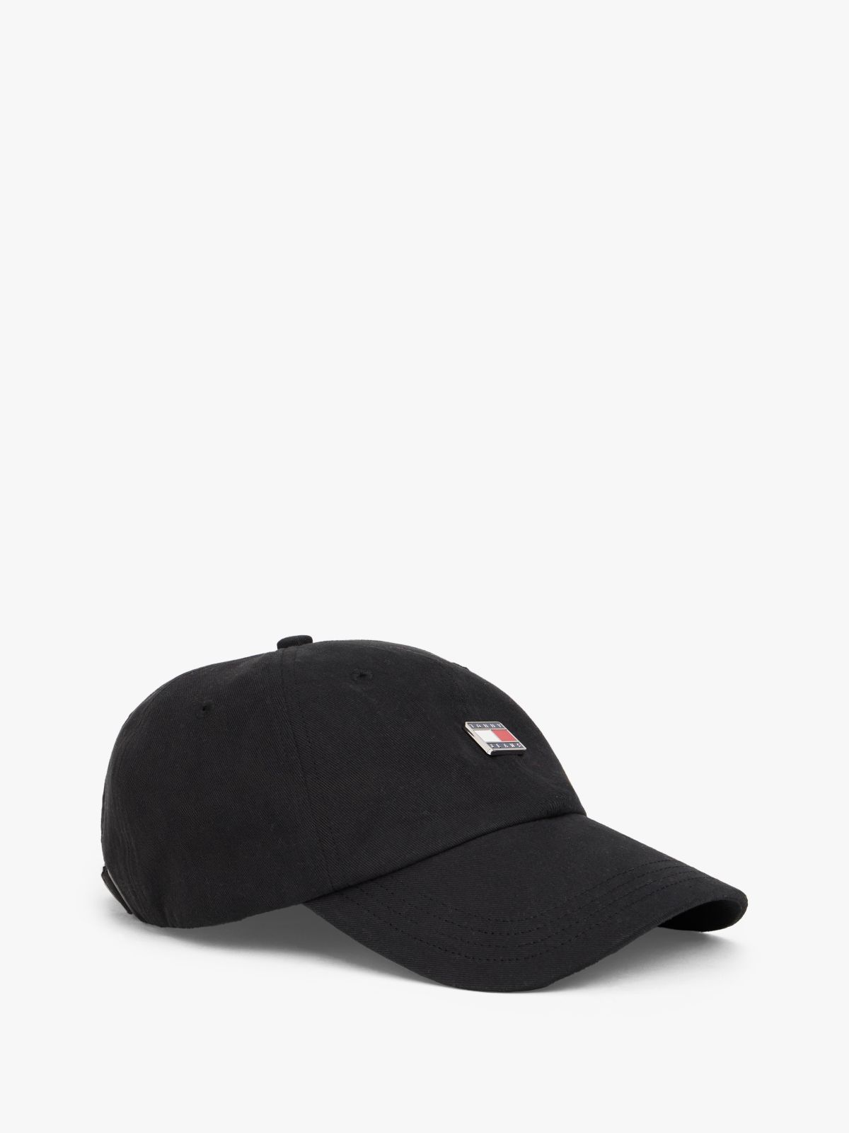 Heritage Logo Plaque Baseball Cap — Black