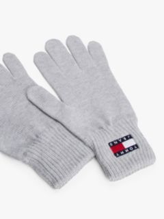 Heritage Logo Gloves — White 3