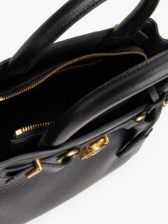 The American Icon Leather Tote Bag — Black 4