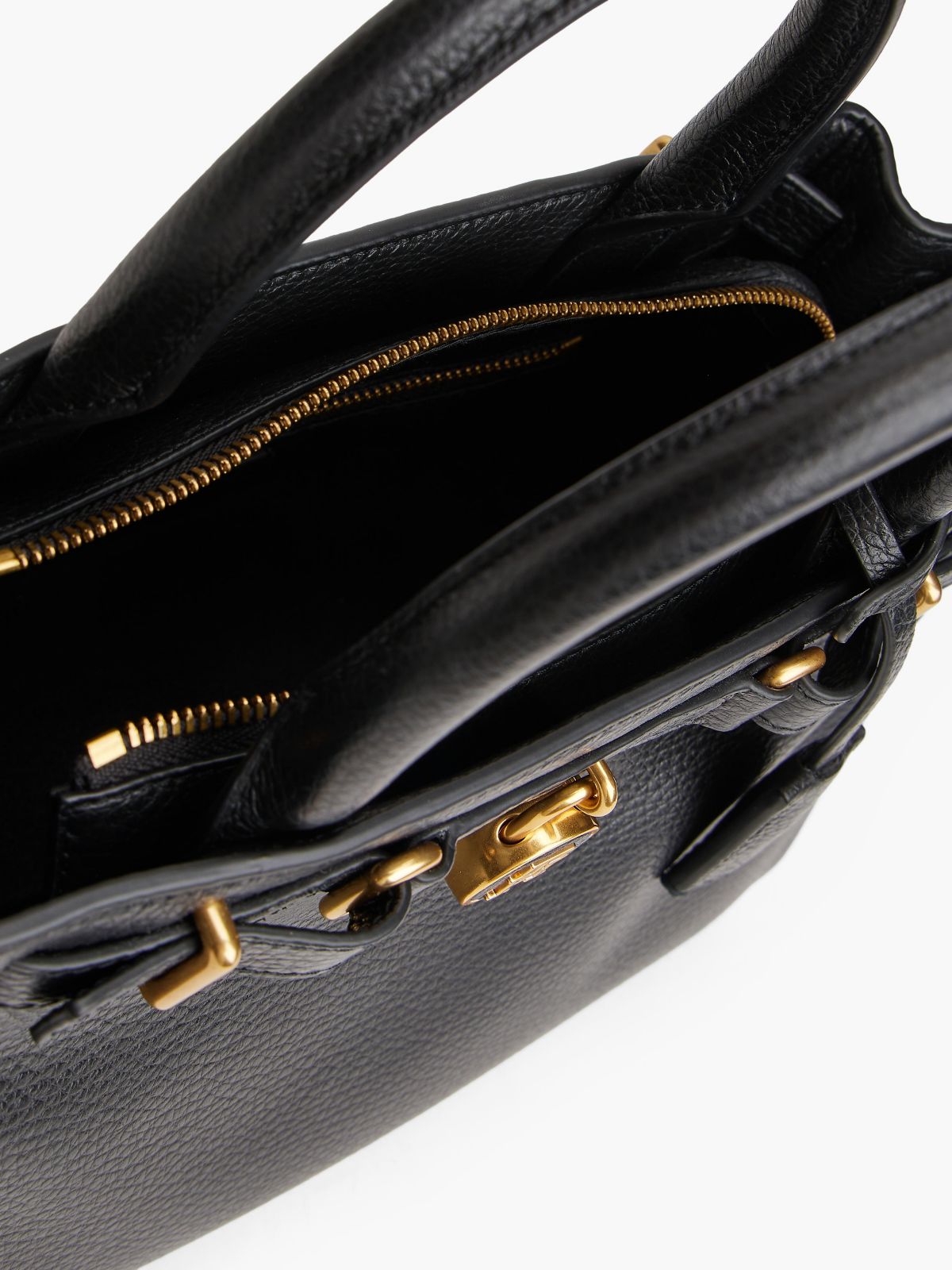 The American Icon Leather Tote Bag — Black
