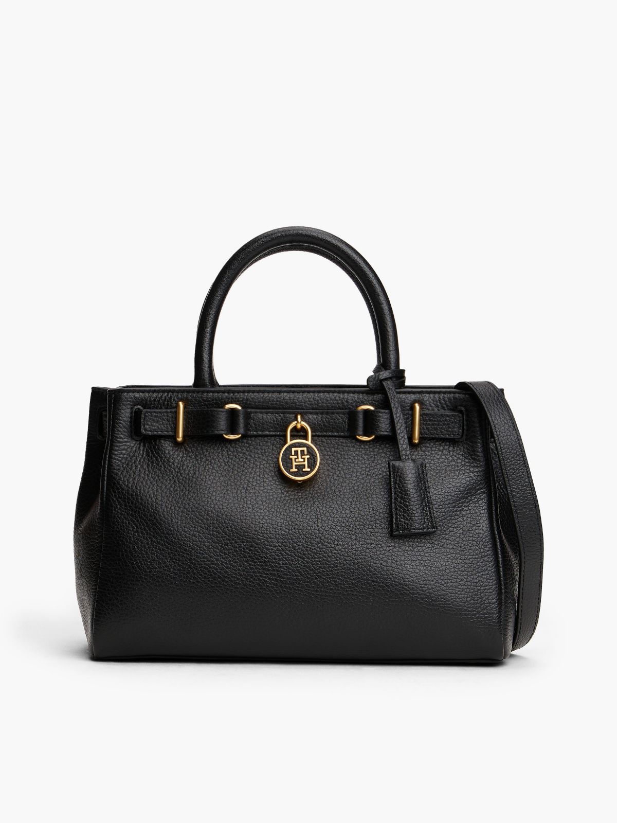The American Icon Leather Tote Bag — Black