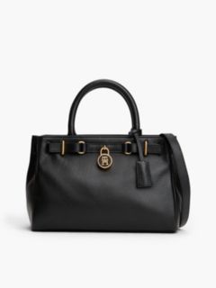 The American Icon Leather Tote Bag — Black 1