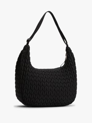 black quilted crossbody bag for women tommy jeans