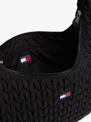 black quilted crossbody bag for women tommy jeans