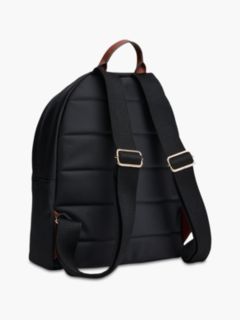 TH Monogram Dome Backpack — Black 6