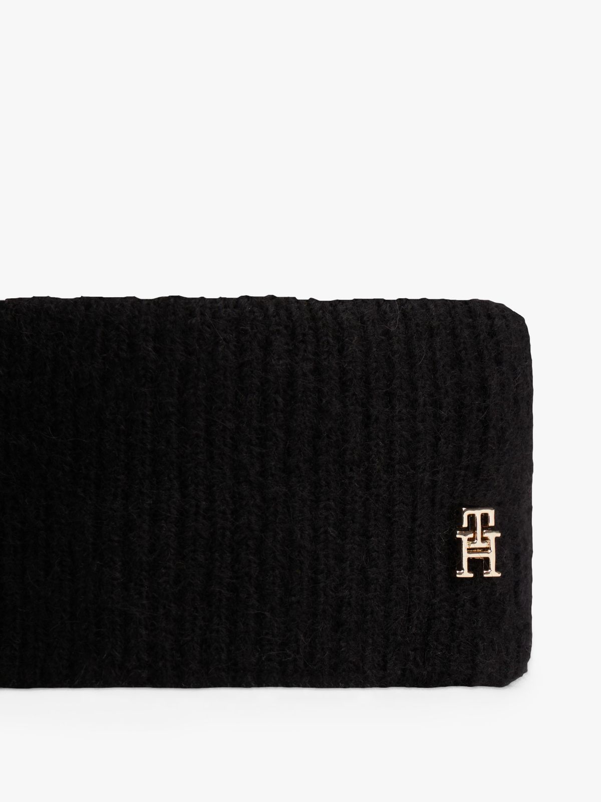 Chic Wool Blend Headband — Black