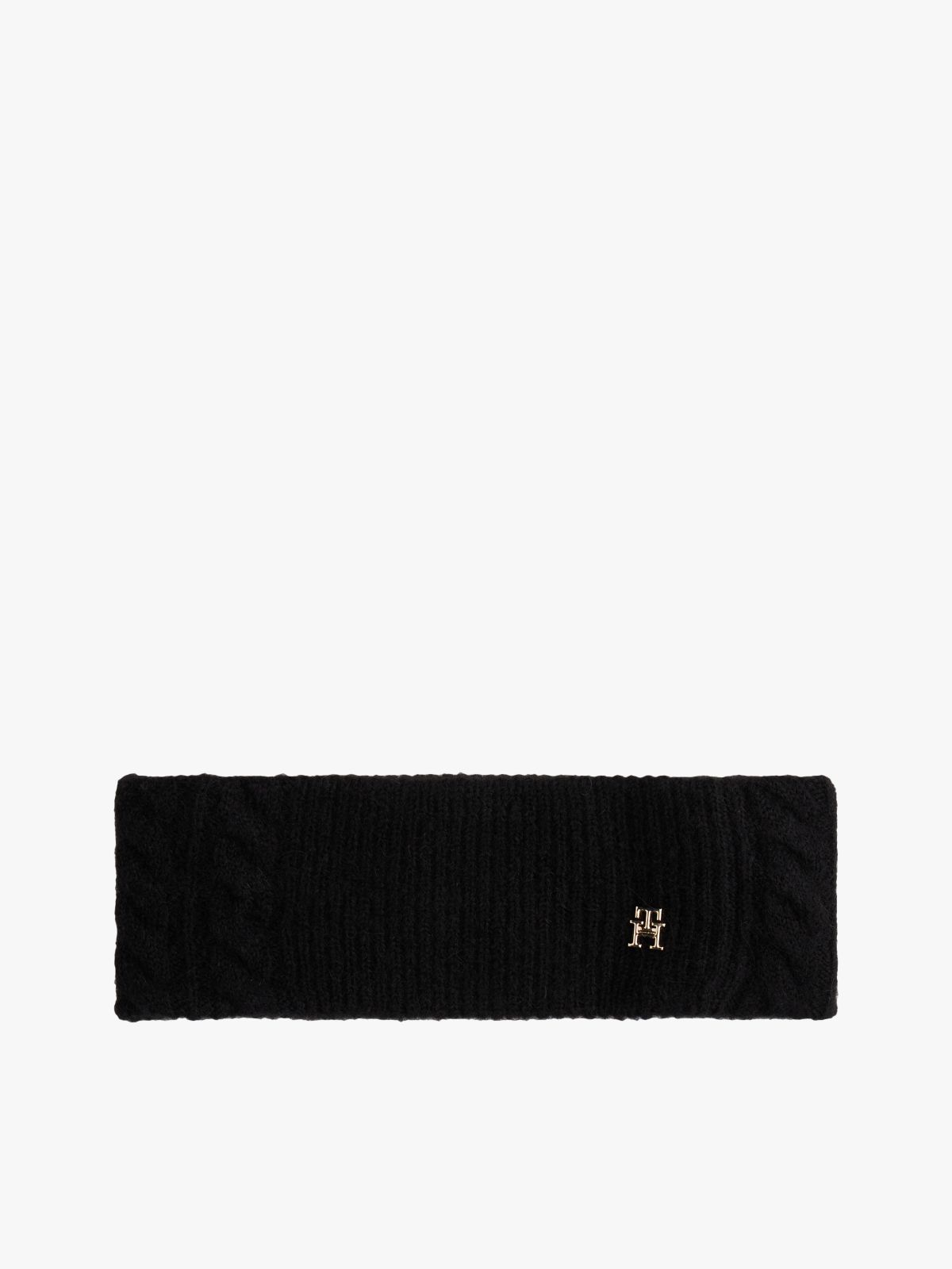 Chic Wool Blend Headband — Black