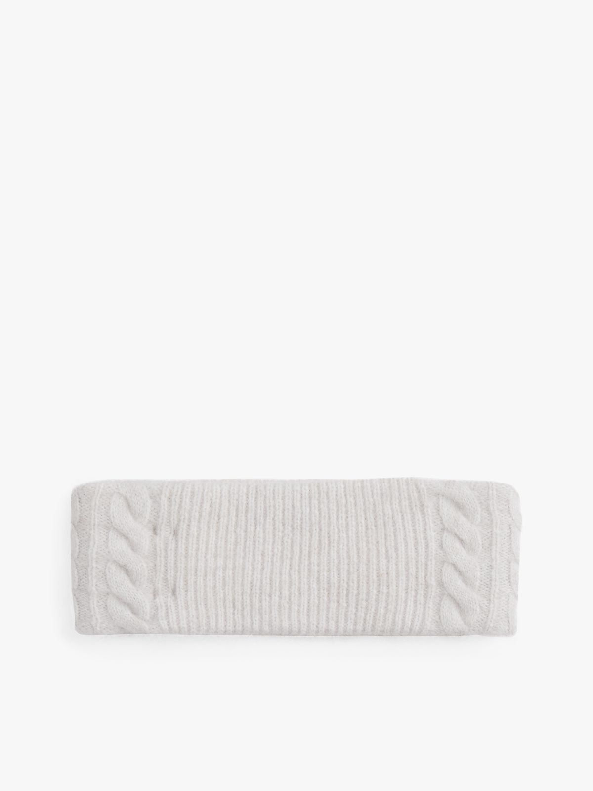 Chic Wool Blend Headband — White