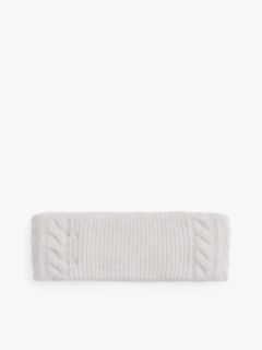 Chic Wool Blend Headband — White 2