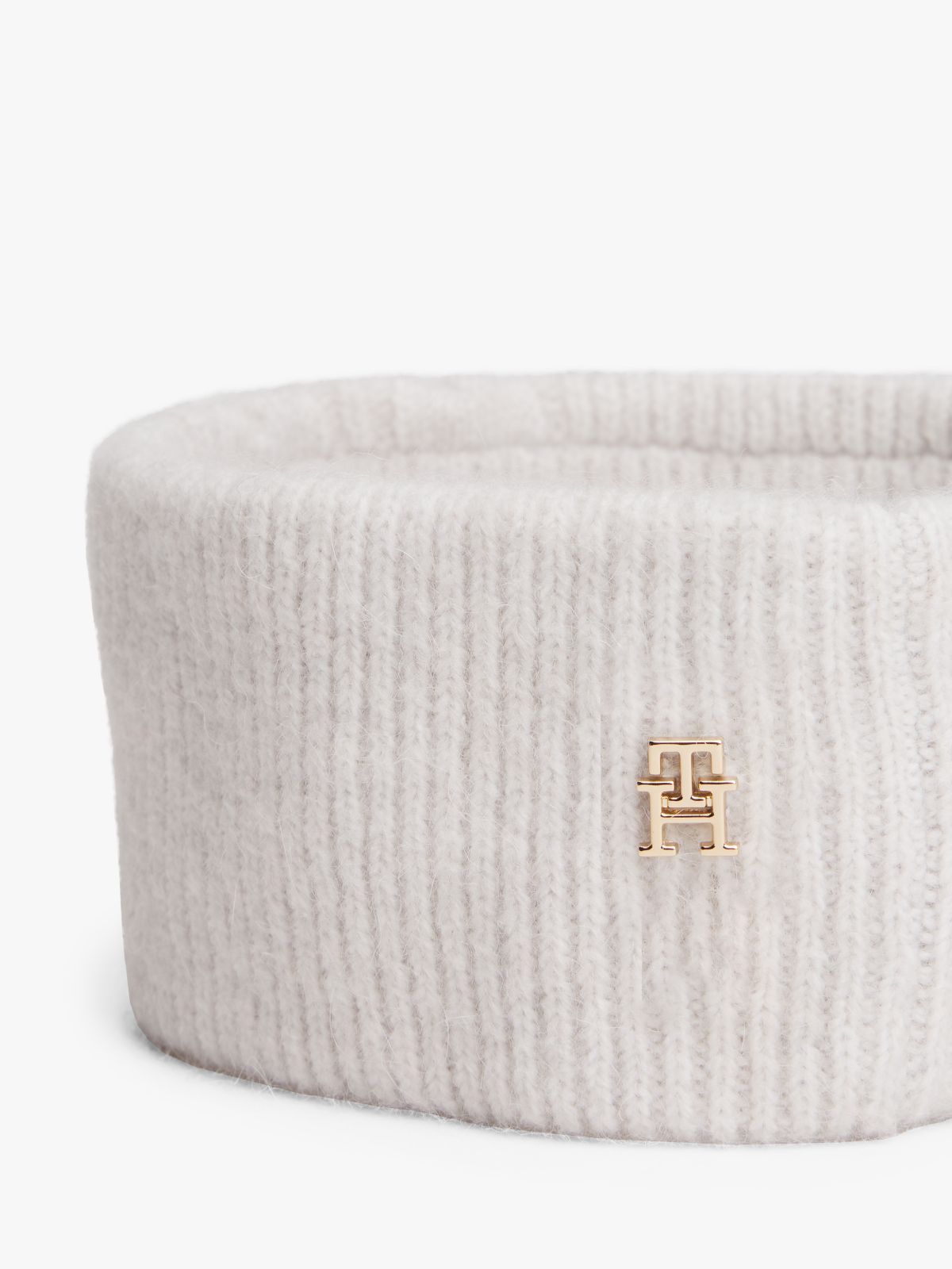 Chic Wool Blend Headband — White
