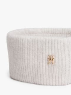 Chic Wool Blend Headband — White 3
