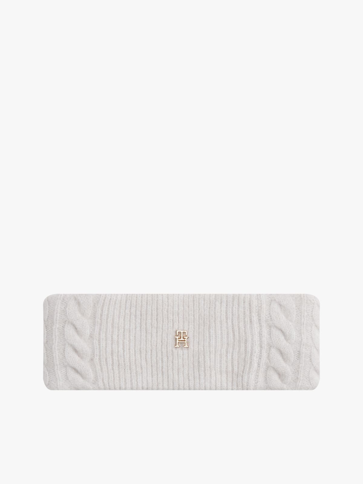 Chic Wool Blend Headband — White