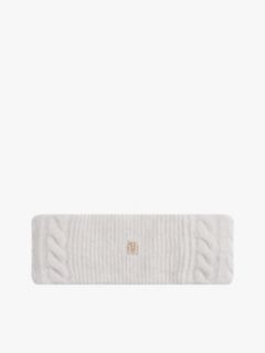 Chic Wool Blend Headband — White 1