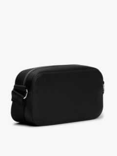 Essential Metal Logo Crossbody Camera Bag — Black 2