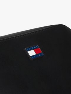 Essential Metal Logo Crossbody Camera Bag — Black 3