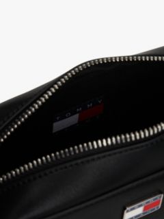 Essential Metal Logo Crossbody Camera Bag — Black 4