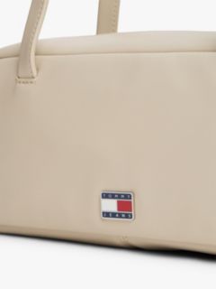 City Logo Shoulder Bag — Beige 3