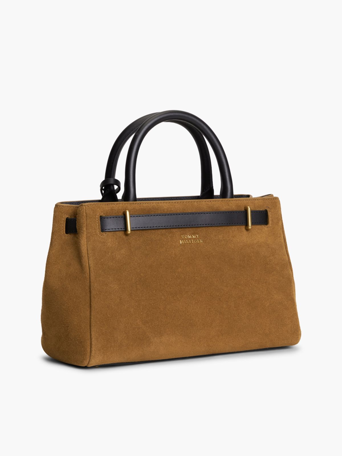 The American Icon Suede Tote Bag — Brown