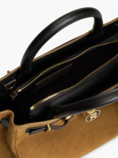 The American Icon Suede Tote Bag — Brown 4