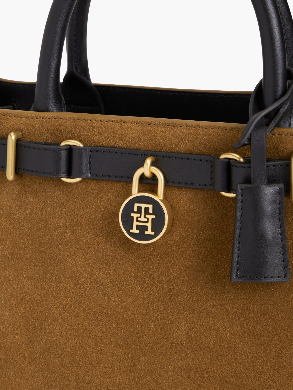 The American Icon Suede Tote Bag — Brown
