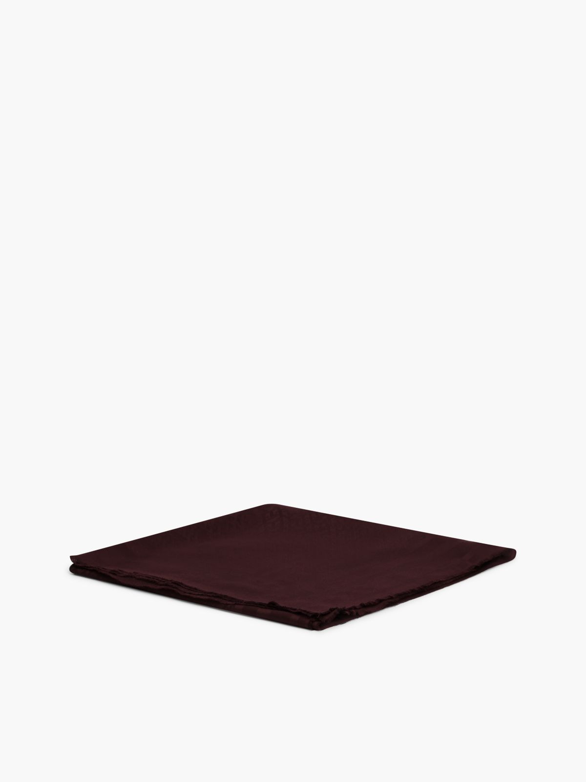 Tonal TH Monogram Scarf — Red
