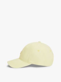 Stripe Seersucker Logo Plaque Baseball Cap — Green 3