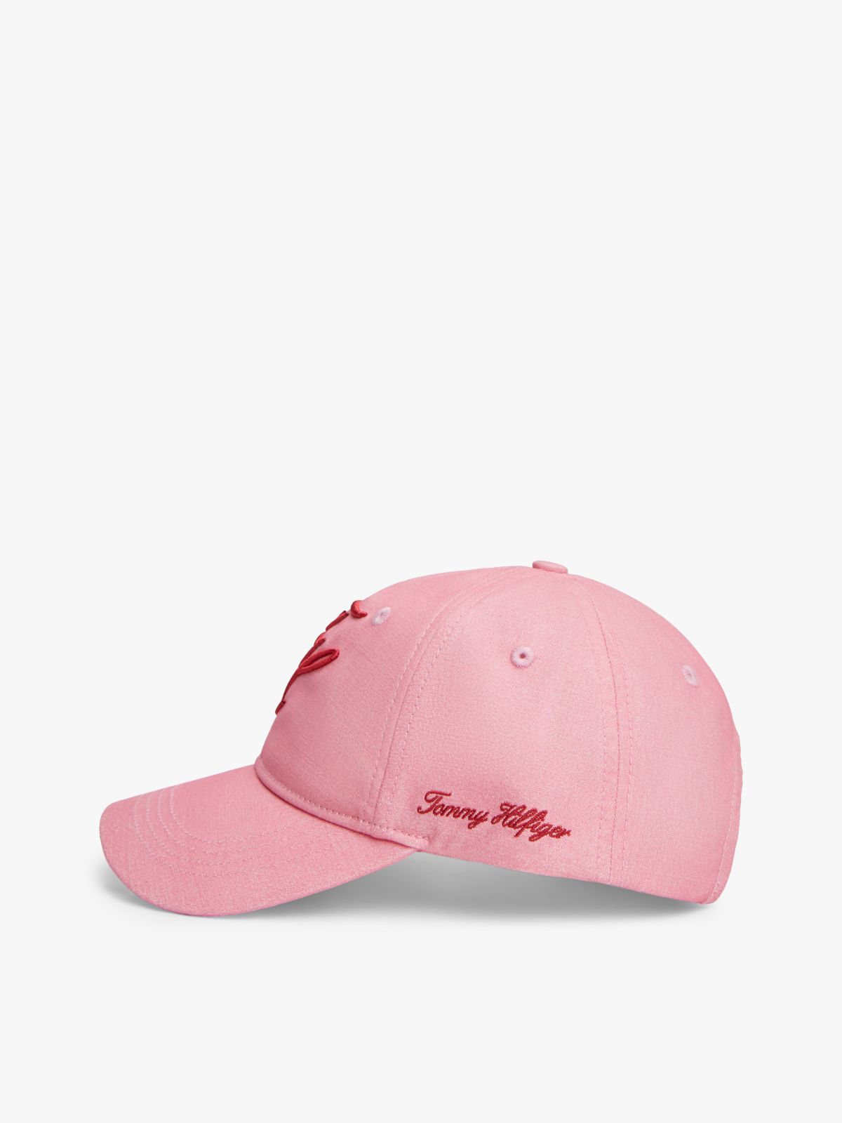 Logo Embroidery Baseball Cap — Pink