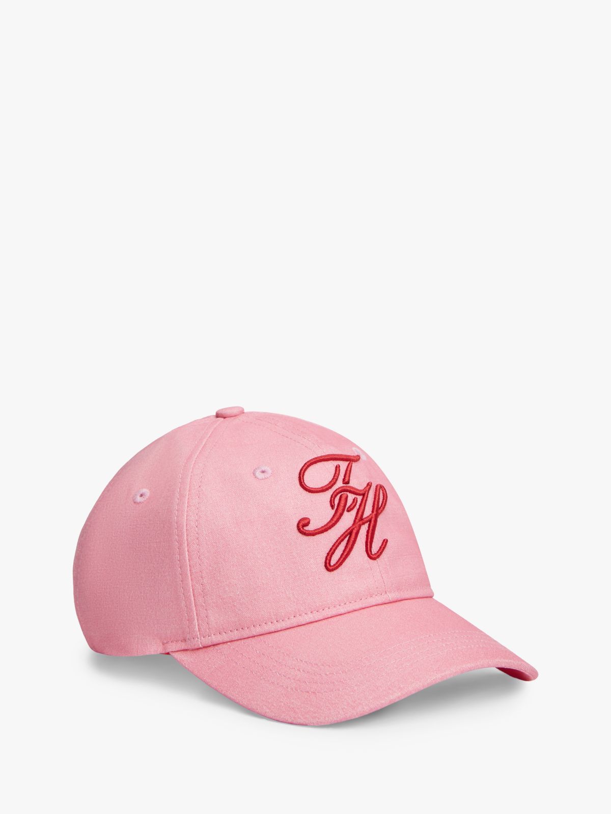 Logo Embroidery Baseball Cap — Pink